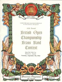 1964 British Open programme cover
