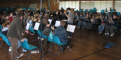 Gunnedah Shire Junior Band workshop