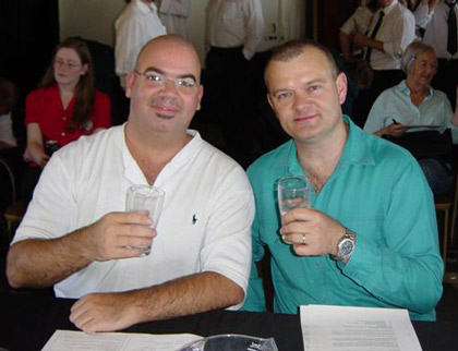 Peter Younghusband and Greg Aitken