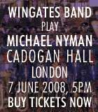 Michael Nyman Concert