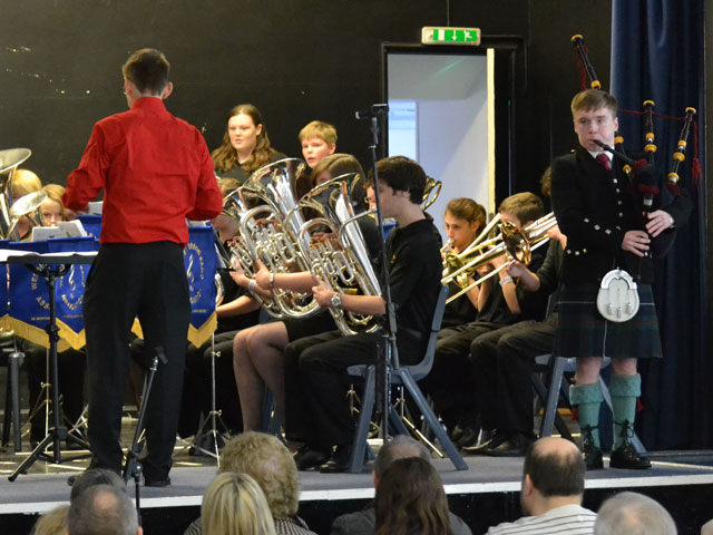 Tes Valley Brass in action