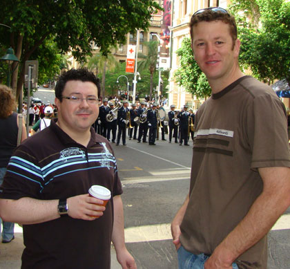 David Thornton and Phil Johnston