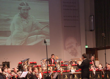Black Dyke accompanies Ben Hur