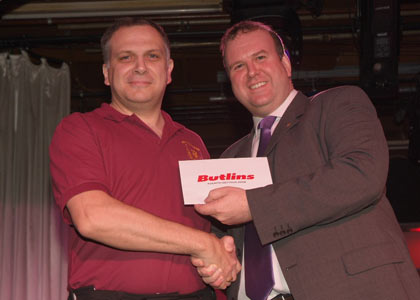 3rd place and best mining band Ireland Colliery
