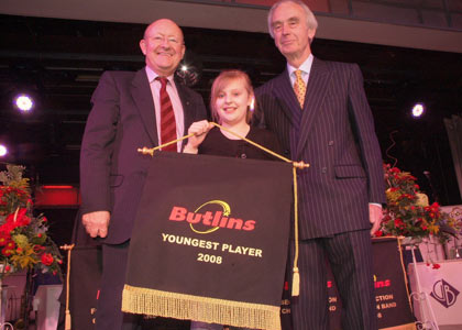 Butlins Youngest Player