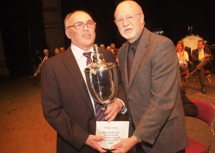 Desford Colliery take the Trophy
