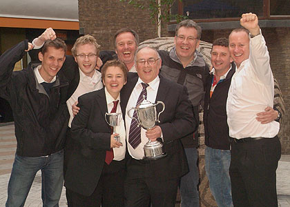 Desford players celebrate