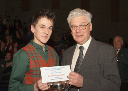 Best Instrumentalist Jamie Shade