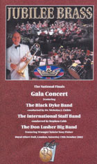 DVD cover: Jubilee Brass – National Finals Gala Concert 2002 - VIDEO