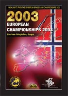 DVD cover: European Championships 2003