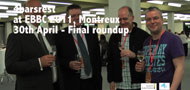 EBBC 2011 - The final round up