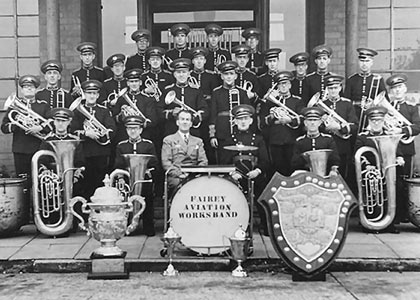 The Fairey Engineering Works band - Champion brass