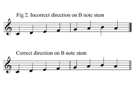 Note stems