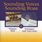 CD cover - Sounding Voices Sounding Brass