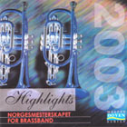 CD cover - Highlights of the Norwegian Brass Band Championship 2003