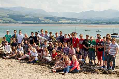 National Youth Band off Wales