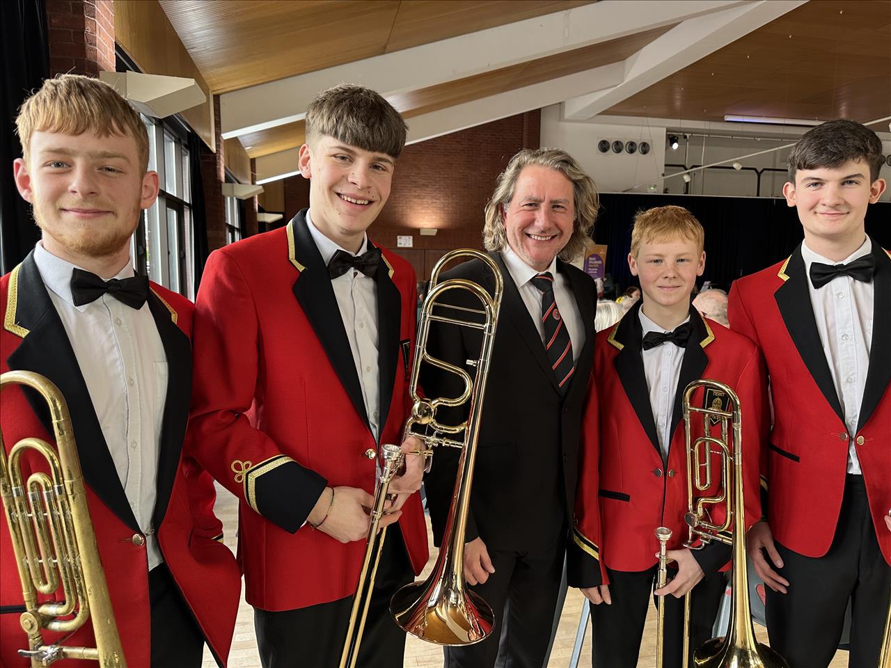 National Youth Brass Band of Great Britain Children's Band – pre-gala  concert performance