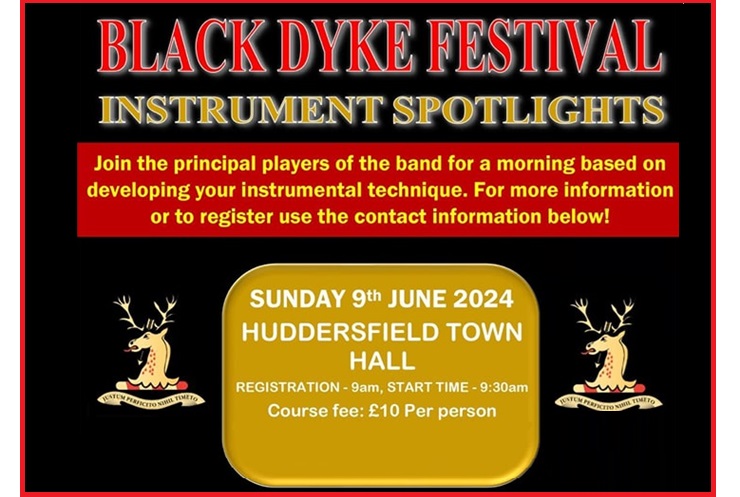 Black Dyke Festival Workshops — 4barsrest