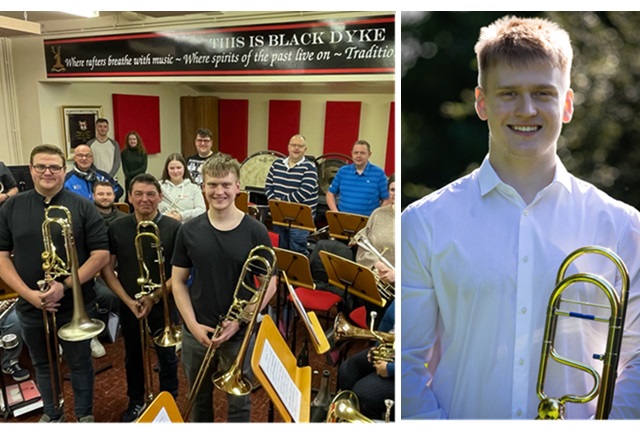 Warburton Takes Solo Trombone Role At Black Dyke — 4barsrest 0578