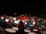 Felling Band in full ensemble during their performance of 'Daphnis and Chloé' 