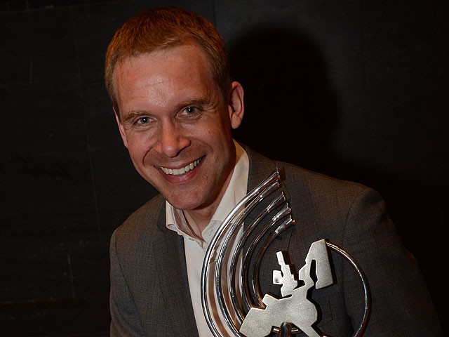 Philip Haroer with trophy