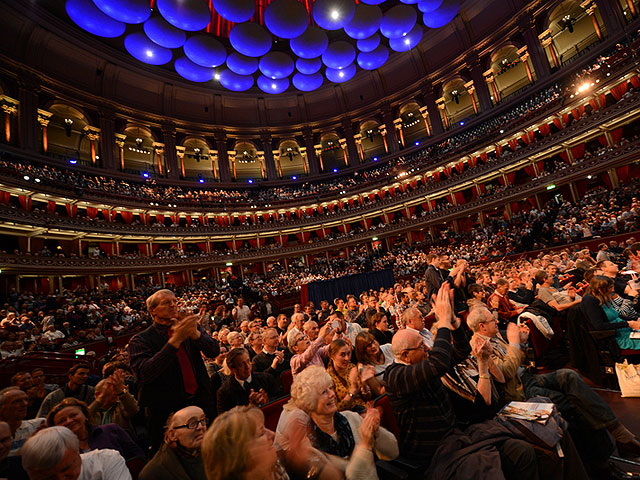 An enthusiastic audience