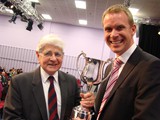 Philip Harper takes the conductors trophy