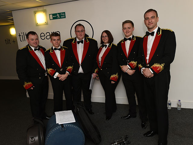 Black Dyke percussion